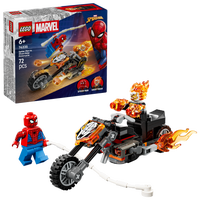 LEGO® | Marvel Spider-Man mot Ghost Rider på motorcykel 76335