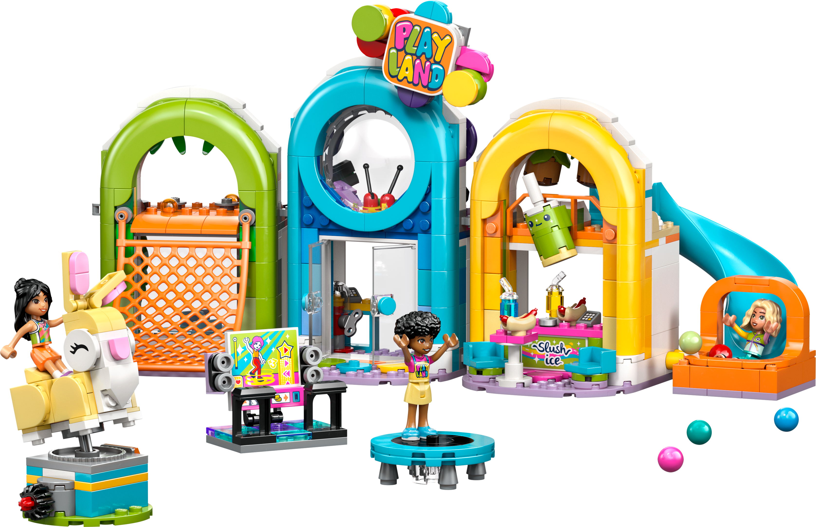 LEGO® Friends Rolig inomhuslekplats Set för låtsaslekar 42686