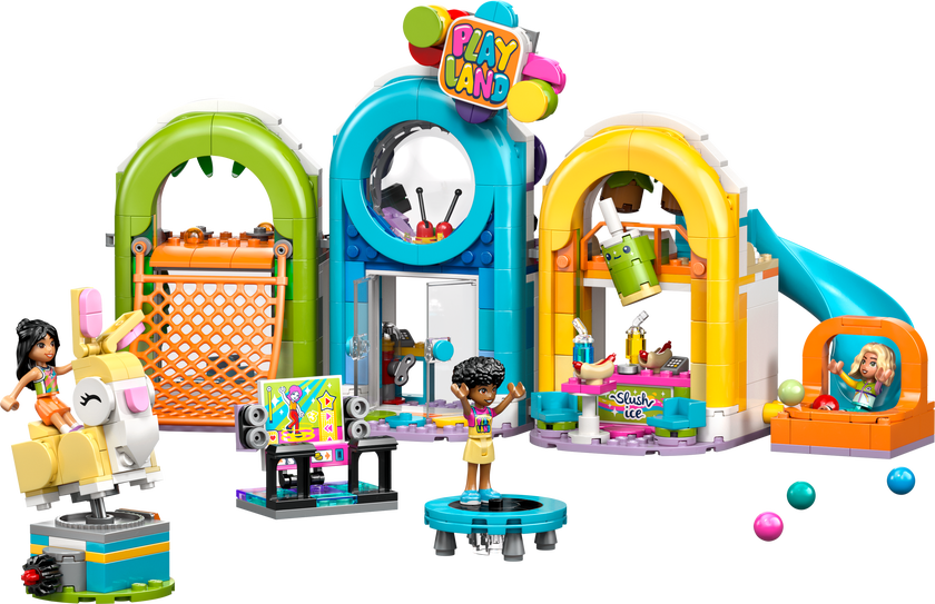 LEGO® Friends Rolig inomhuslekplats Set för låtsaslekar 42686
