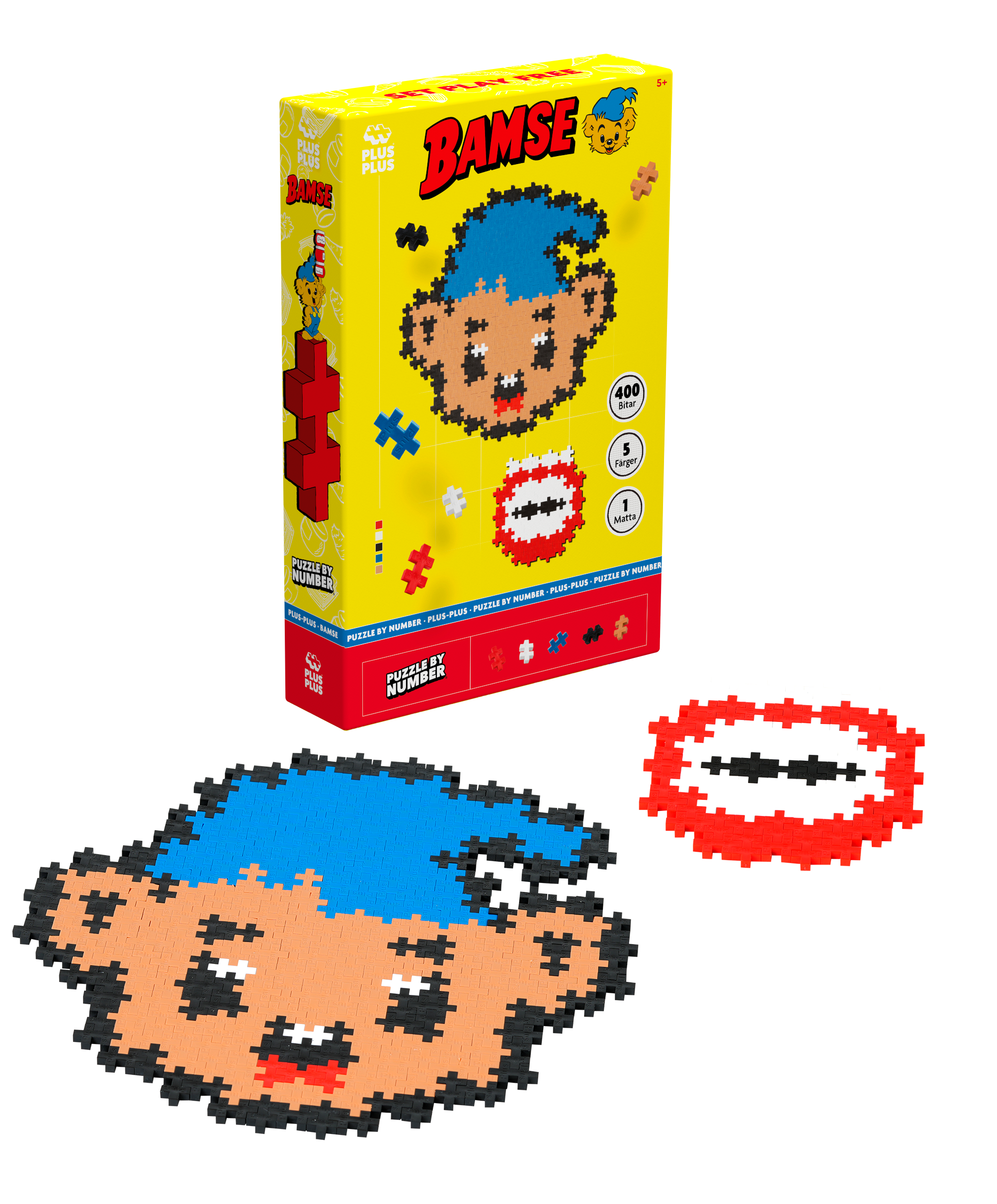 Plus-Plus Bamse & Dunderhonung 400 stk