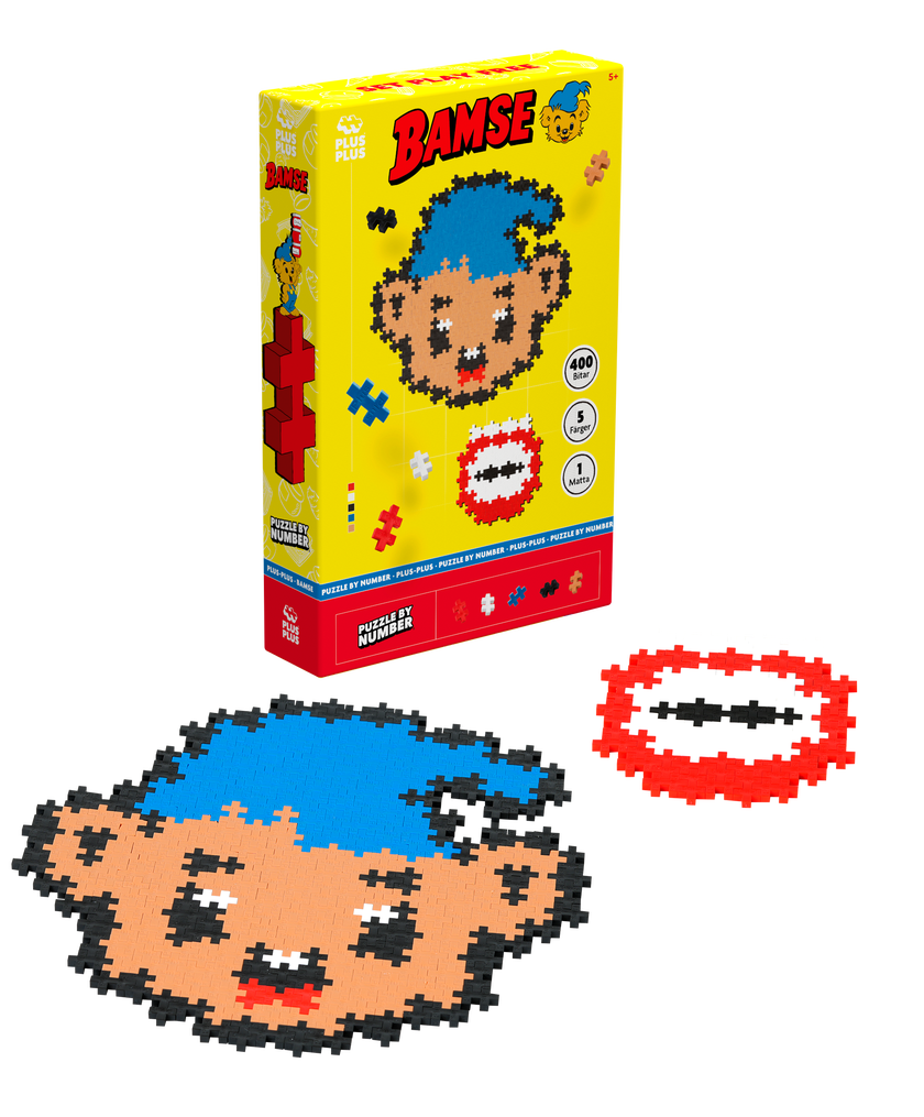 Plus-Plus Bamse & Dunderhonung 400 stk