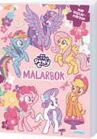 Målarbok My Little Pony med klistermärken