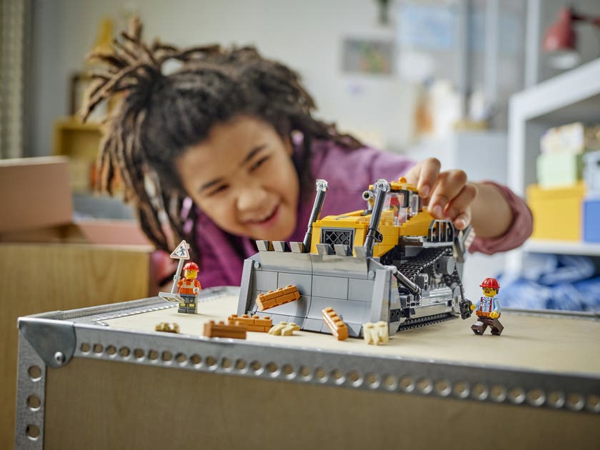 LEGO City 60466, Gul bulldozer