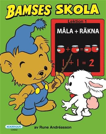 Bamse, Bamses Skola Måla + Räkna