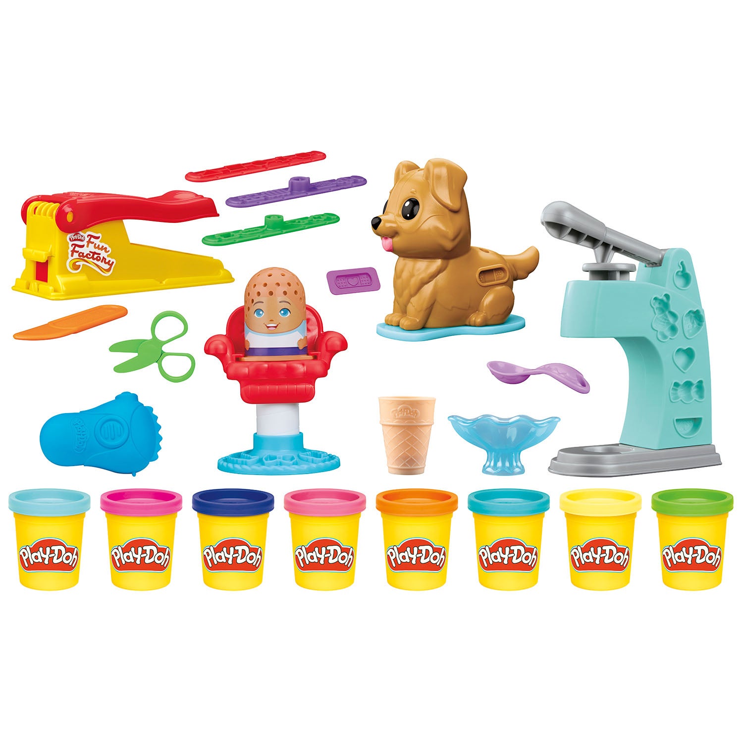 Play-Doh Mini klassiskt set – 8 färger