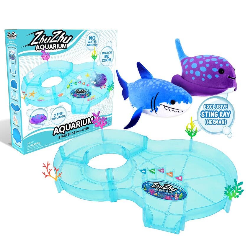 Zhu Zhu Aquarium Starter Set With Fish