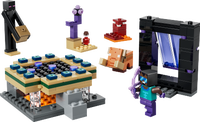 LEGO® Minecraft® Resa med Nether- och End-portal Leksak för spelare 21584