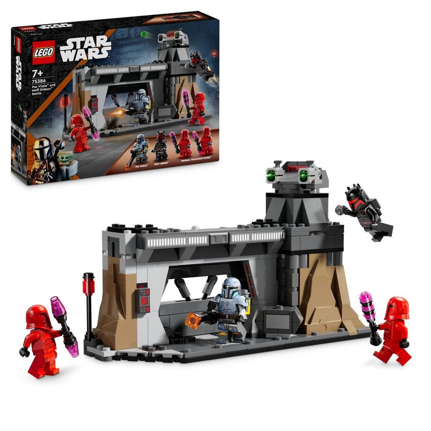 LEGO Star Wars 75386, Paz Vizsla and Moff Gideon Battle