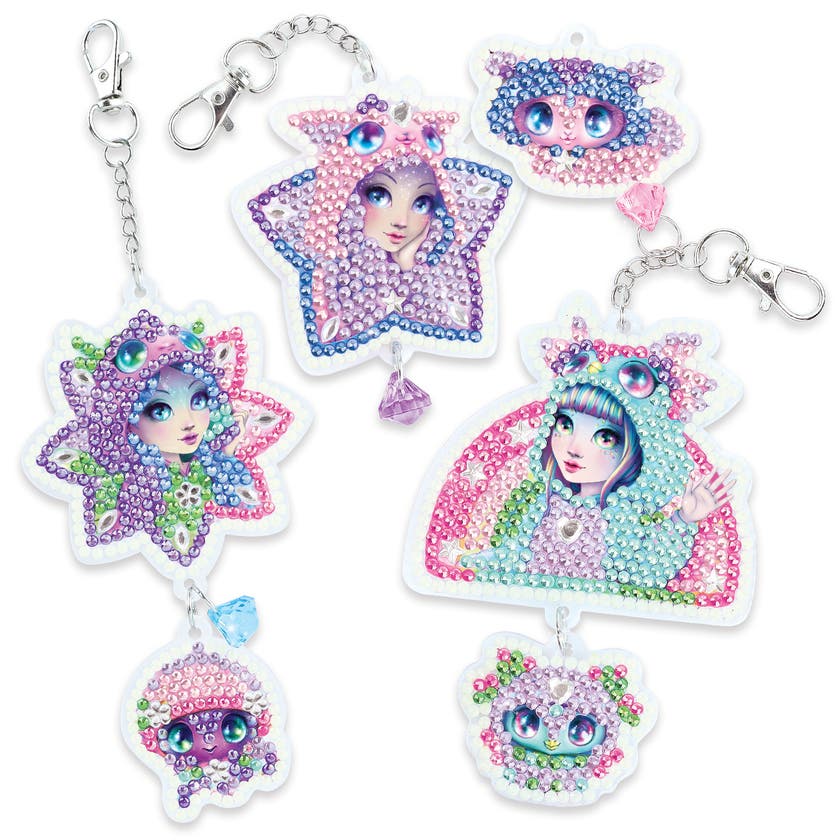 Nebulous Stars Dazzling Keychains Pyjama Party