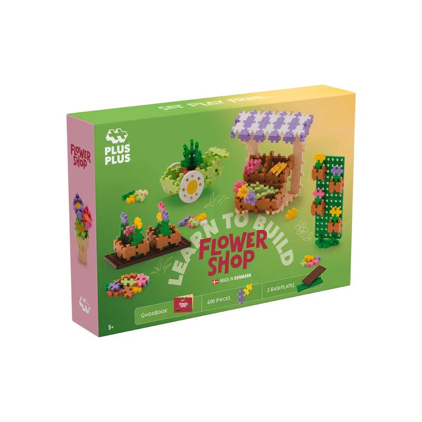 Plus-Plus Learn to Build Flower Shop