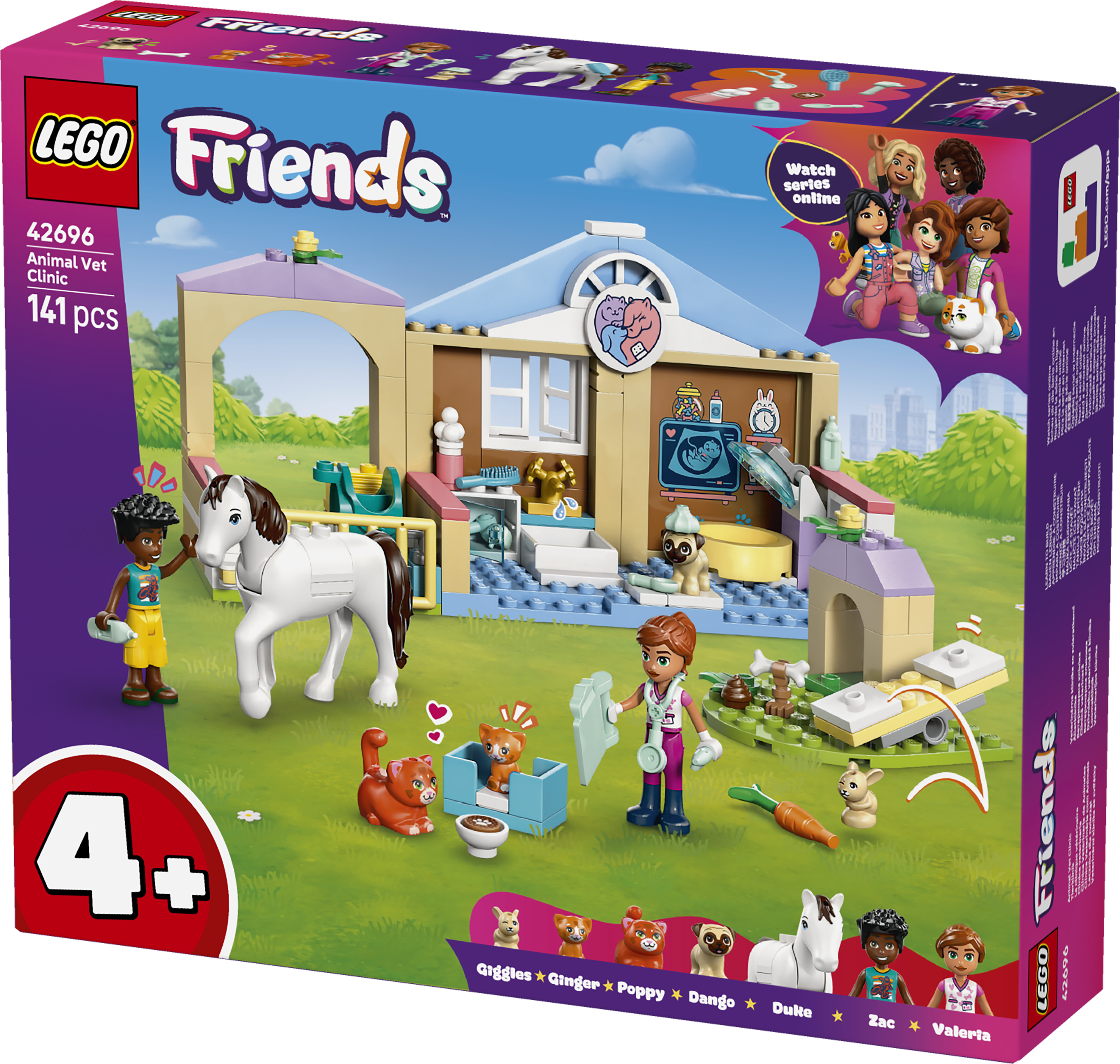 LEGO® Friends Veterinärklinik 42696
