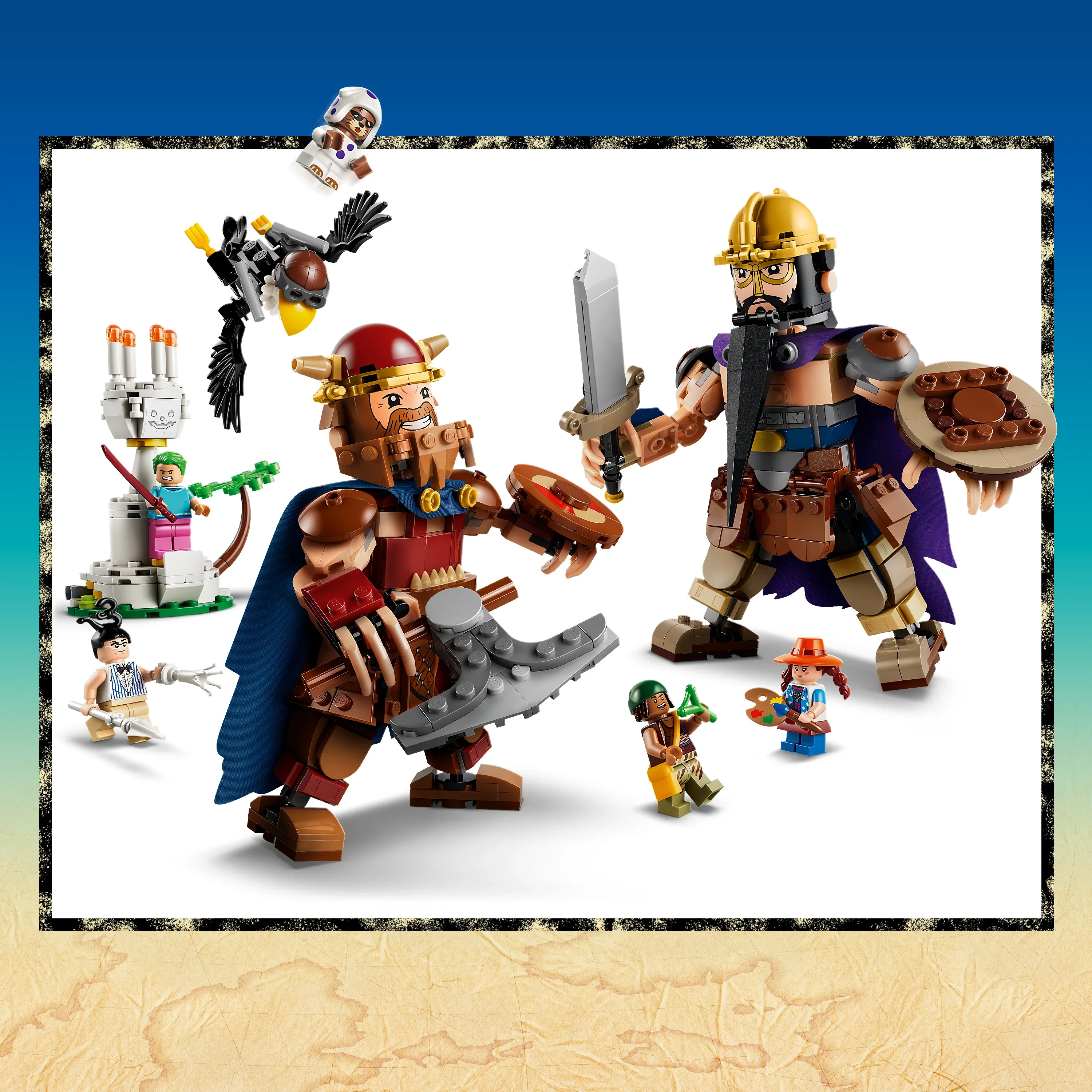 LEGO® ONE PIECE, Dorry mot Brogy 75644