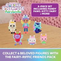 Gabby's Dollhouse Fairylandia figurset med 6 karaktärer