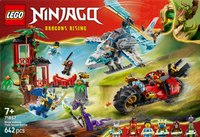 LEGO® NINJAGO® Ninjornas fordonsstrid vid trädkojan Lekset 71857