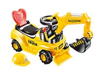 WRK, Ride On Grävskopa med Hjälm