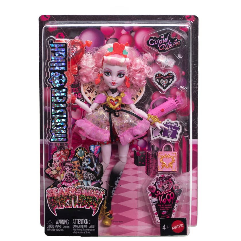 Monster High Scary Sweet Birthday Cupid Doll