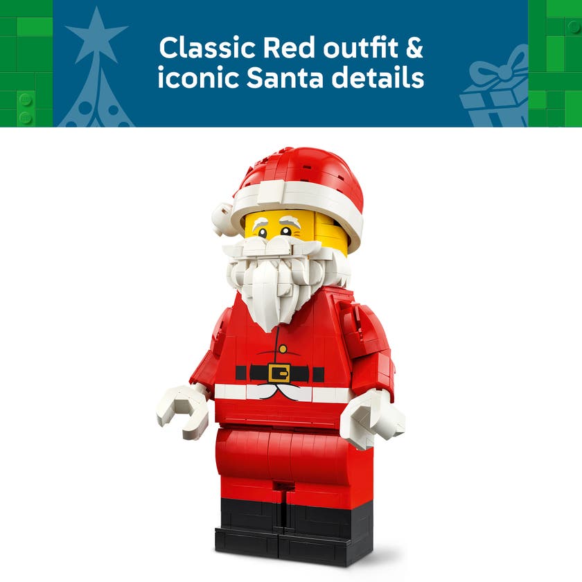 LEGO® Iconic Stor jultomte-minifigur - 40820
