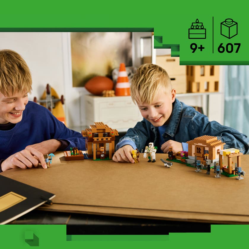 LEGO® Minecraft® Byattack med uppväckare Lekset 21596