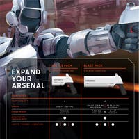 Sharper Image Laser Handtank Blast Pack