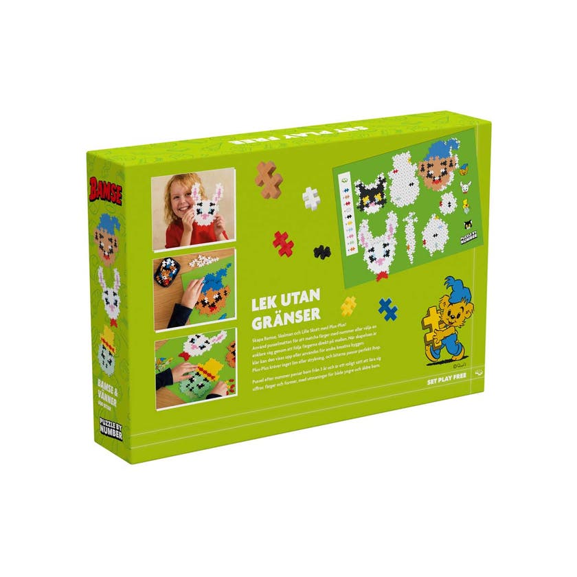 Plus-Plus Bamse & vänner 600 stk