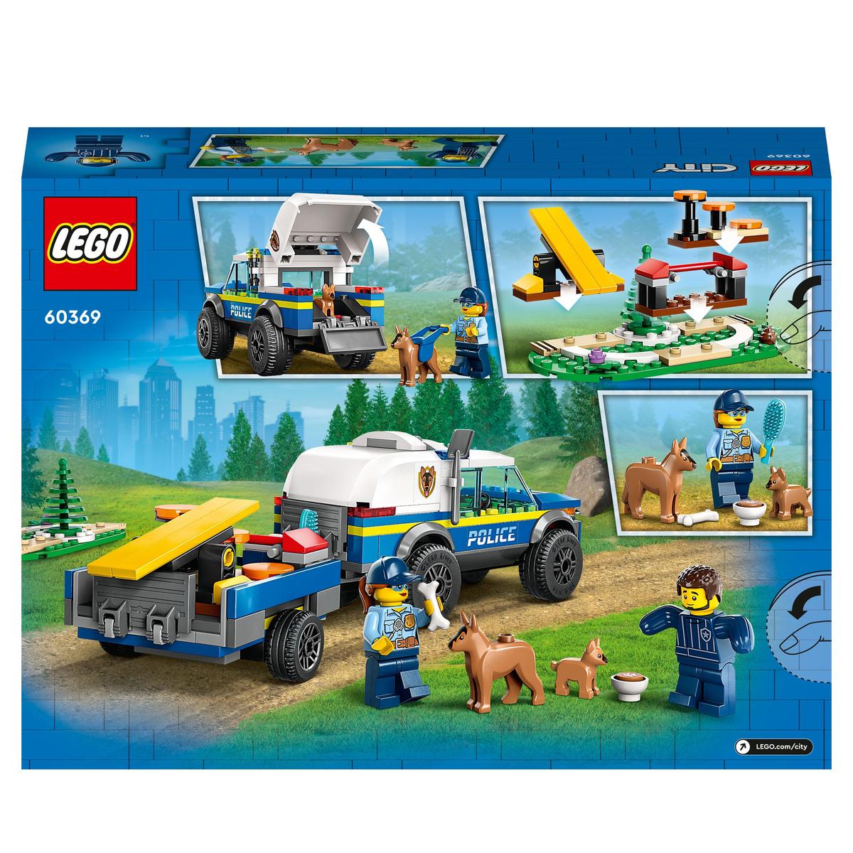 LEGO City 60369, Polisens mobila hundträning