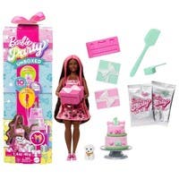 Barbie, Party Unboxed Svart Hår