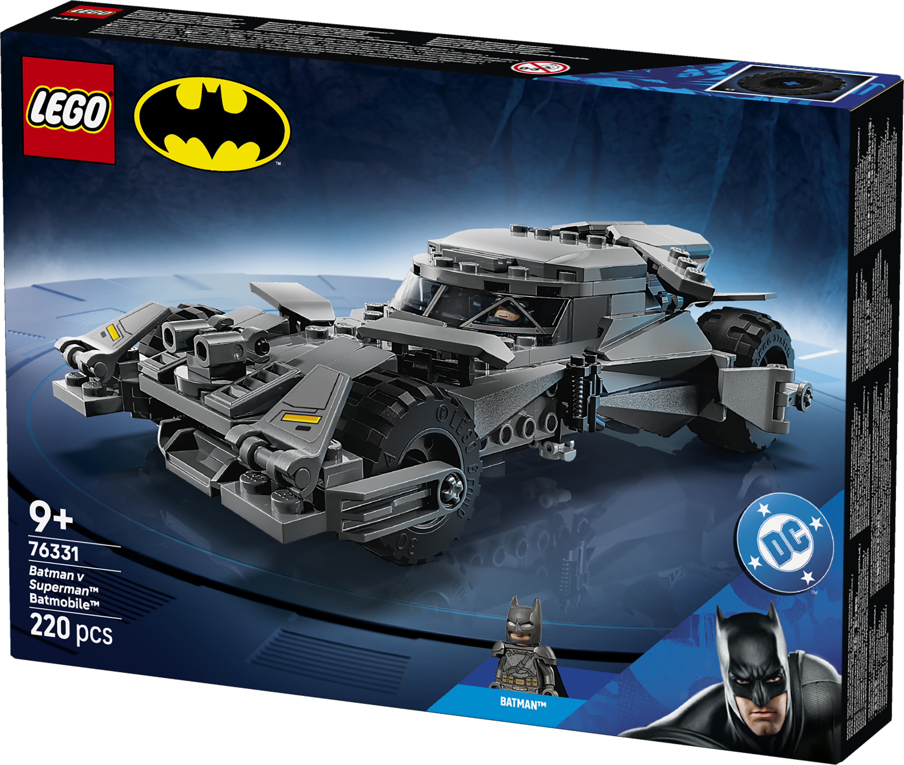 LEGO® DC Batman™: Batman™ Batmobile™ Leksaksbilmodell 76332