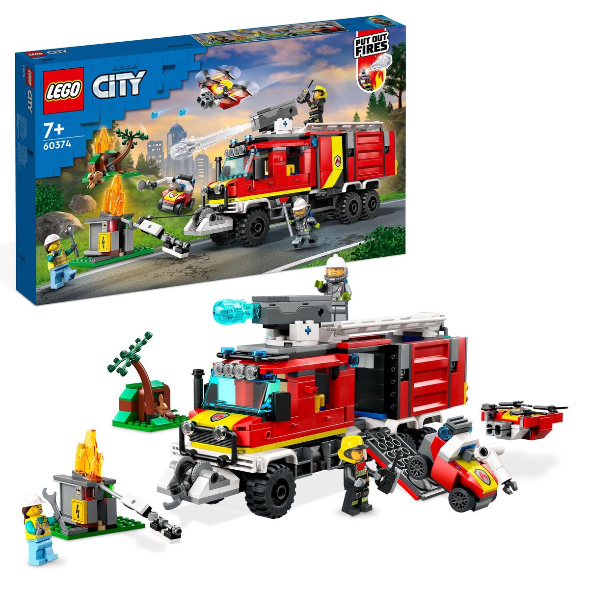 LEGO City 60374, Brandchefens bil
