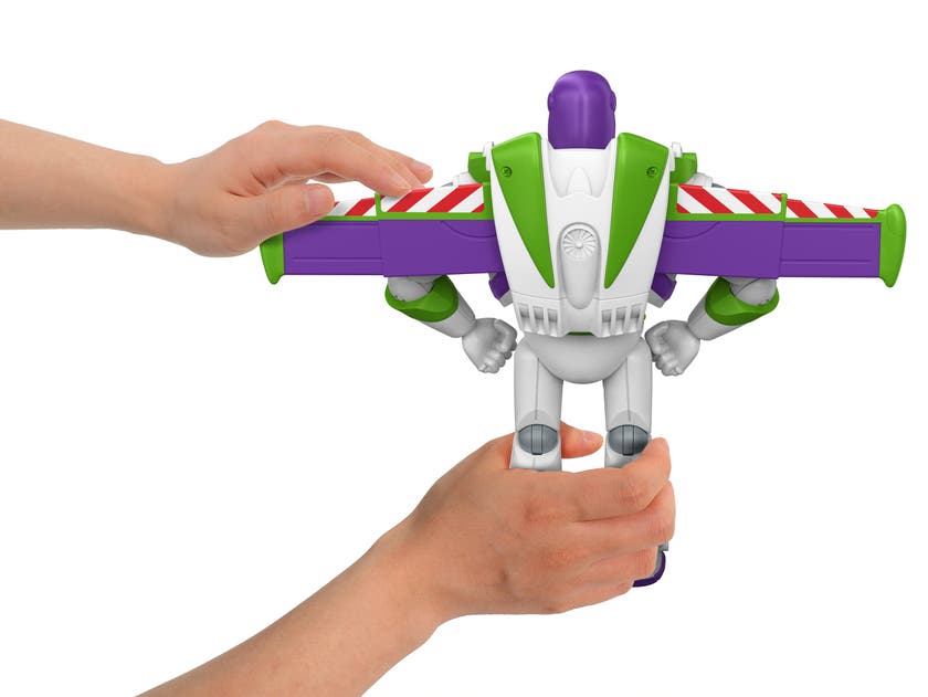 Toy Story 5 12" Signature Pop Out Wings Buzz