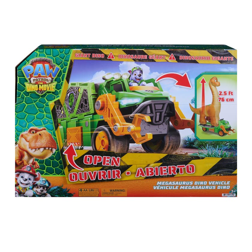 PAW Patrol 6075939 Megasaurus Dino Leksaksfordon