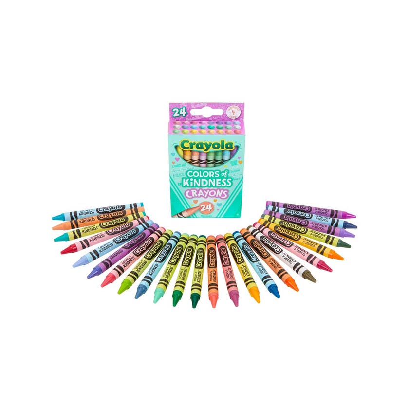 Crayola 24 Colours Of Kindness -Vaxkritor