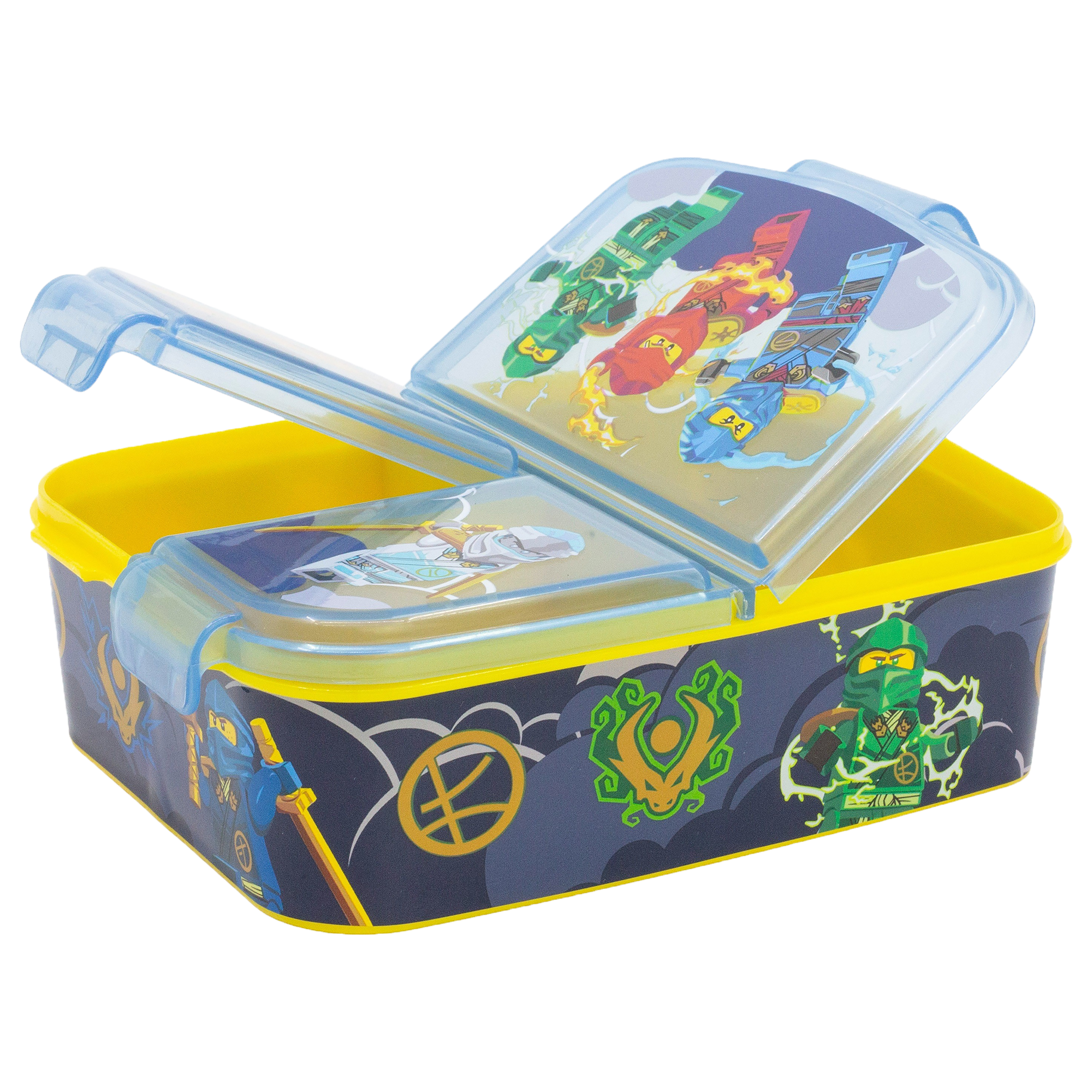 LEGO NINJAGO, Lunchlåda med flera fack, 18x13 cm 