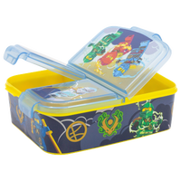 LEGO NINJAGO, Lunchlåda med flera fack, 18x13 cm