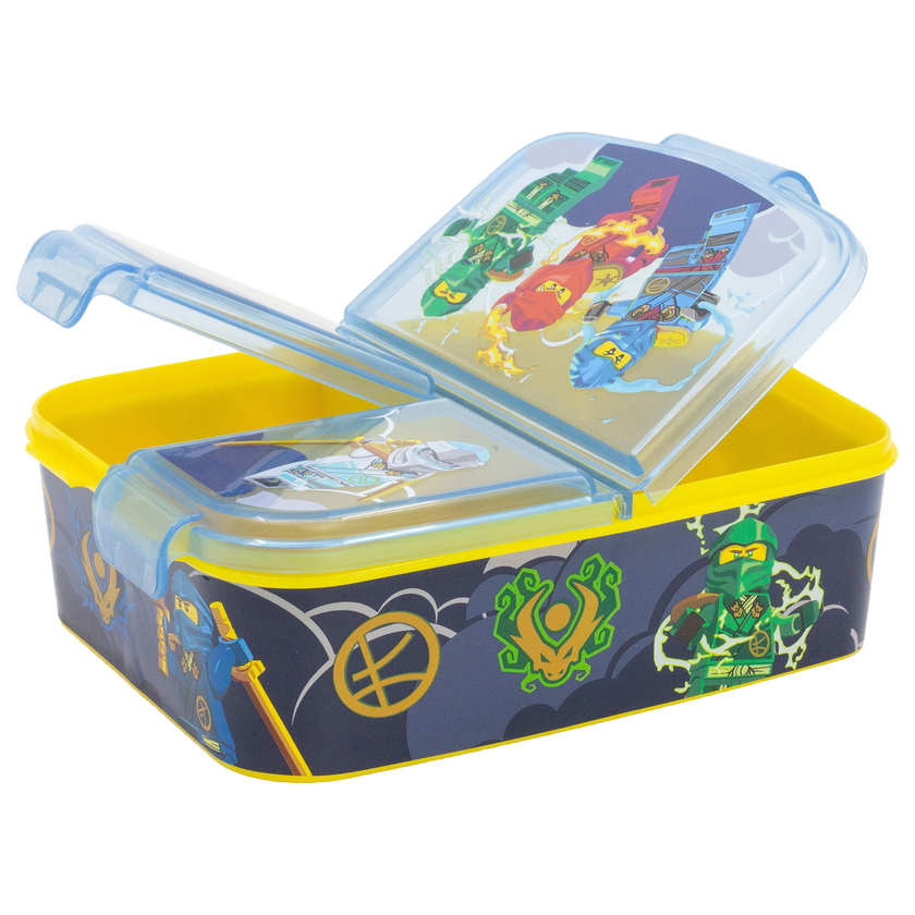 LEGO NINJAGO, Lunchlåda med flera fack, 18x13 cm