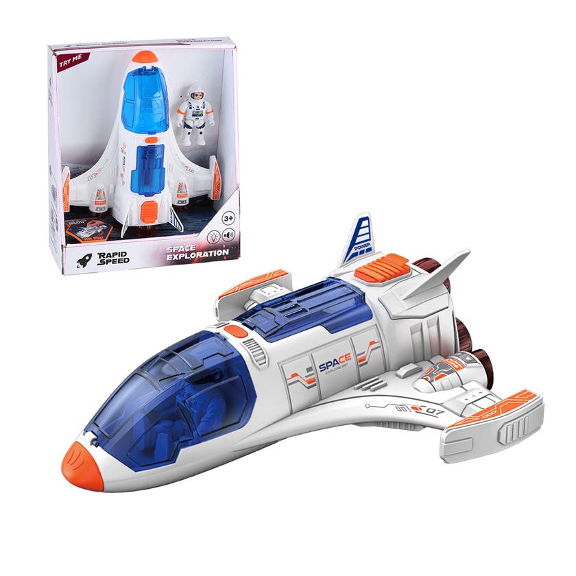 Rapid Speed - Rymdraket med ljud & ljus