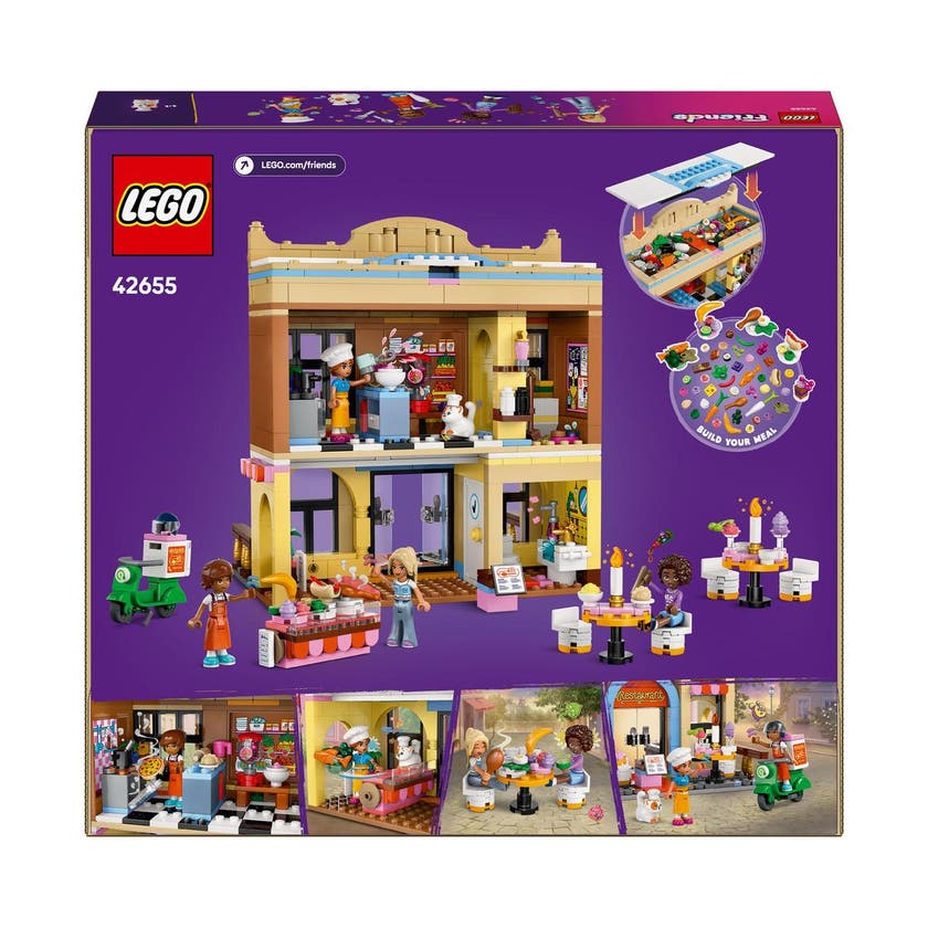 LEGO Friends 42655, Restaurang och matlagningsskola
