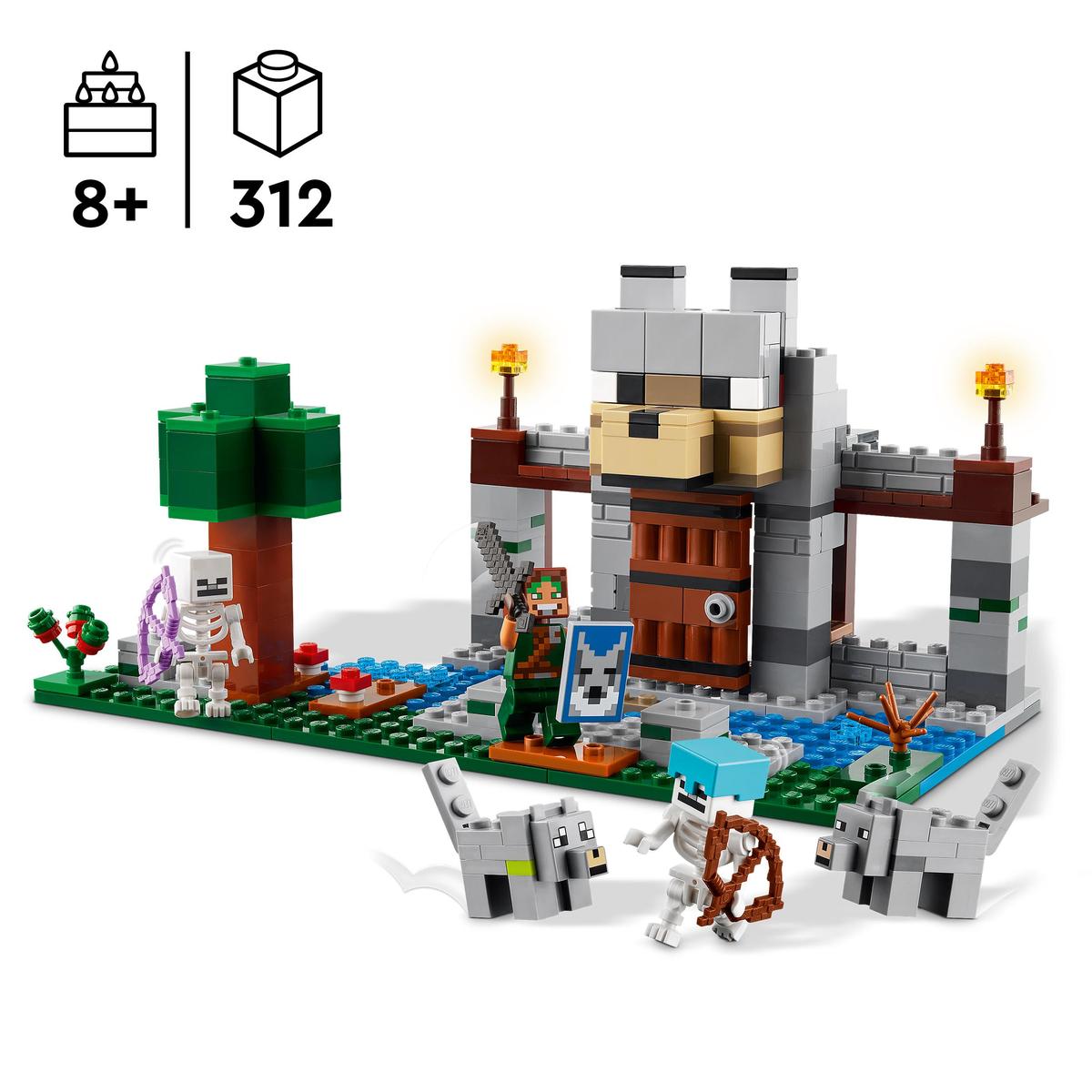 LEGO Minecraft 21261, Vargfästningen