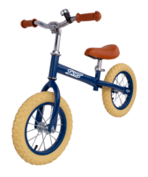 Skills, Balanscykel 12"Blå med Gummihjul