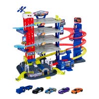 Majorette Majorette Super Chase Center Med 5 Bilar