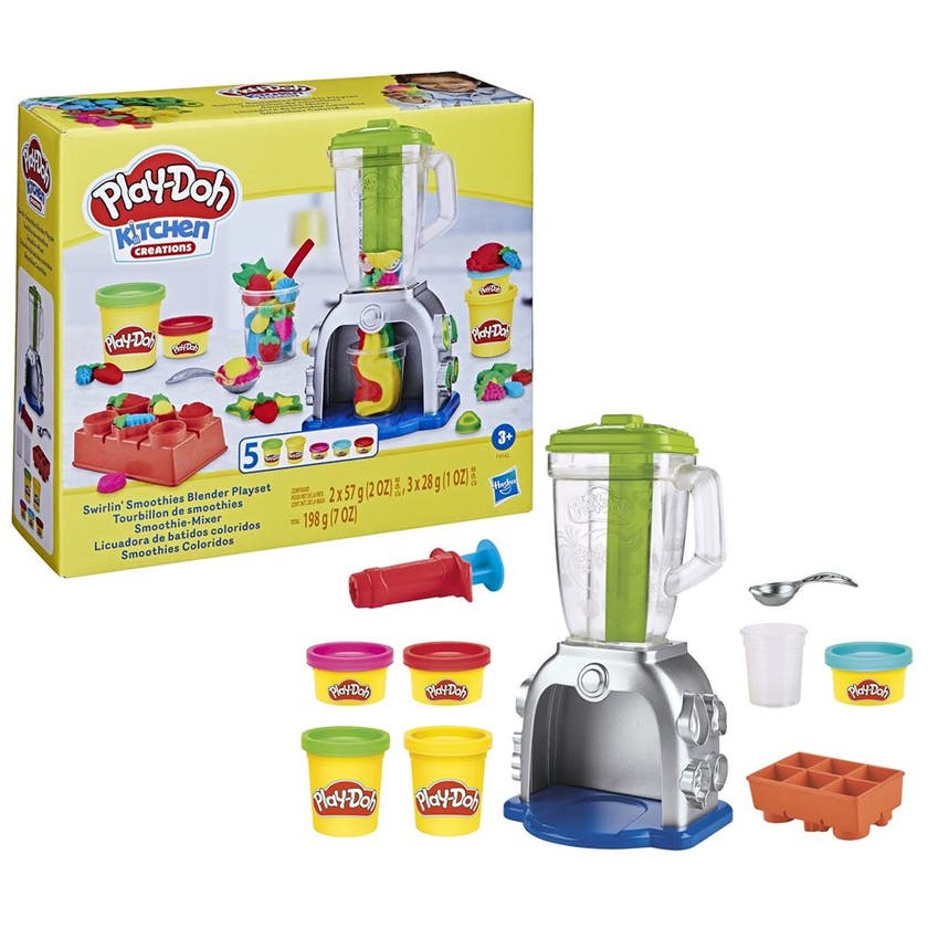 Play-Doh, Swirlin Smoothies Blender Playset