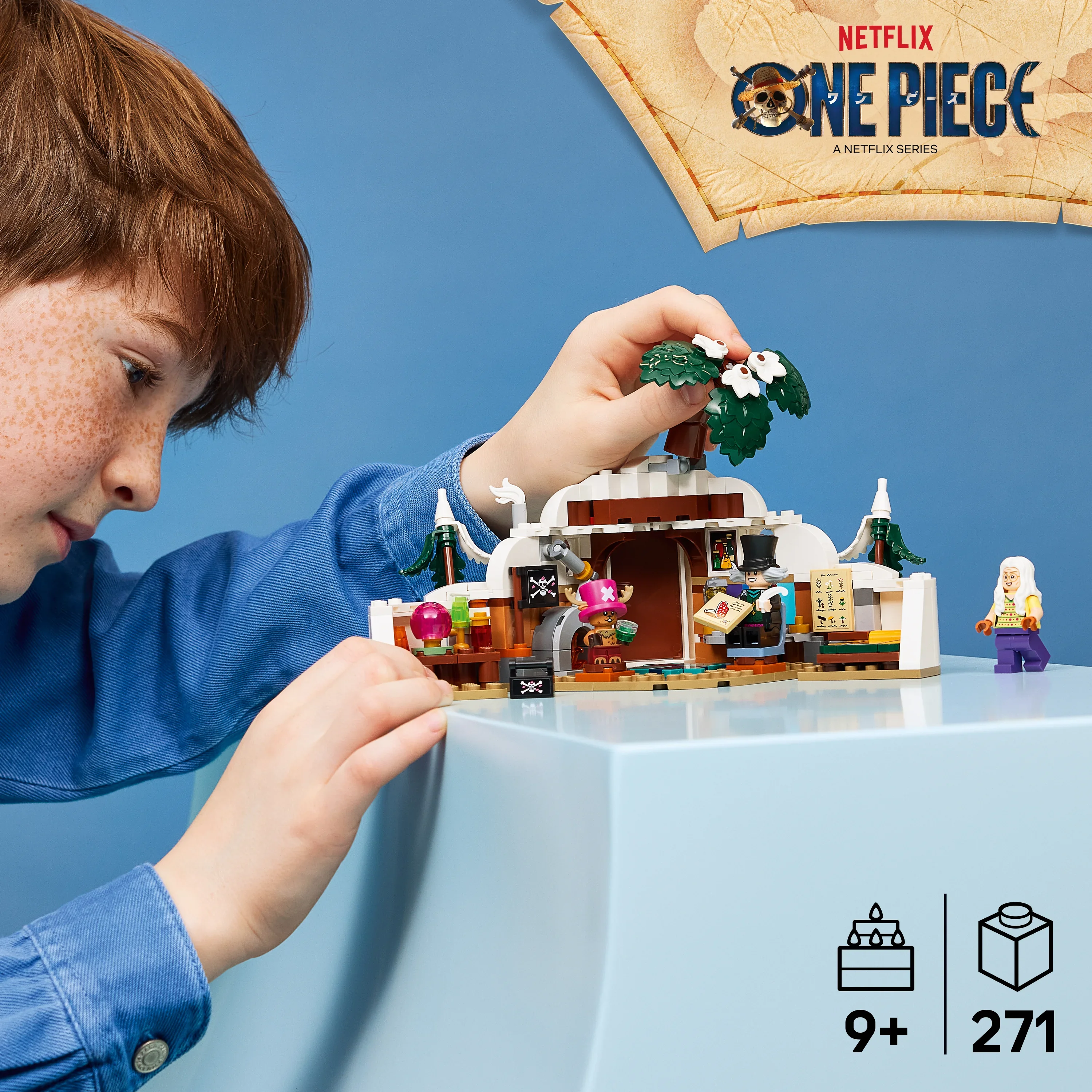LEGO® One Piece 75641, Dr Hiriluks gömställe