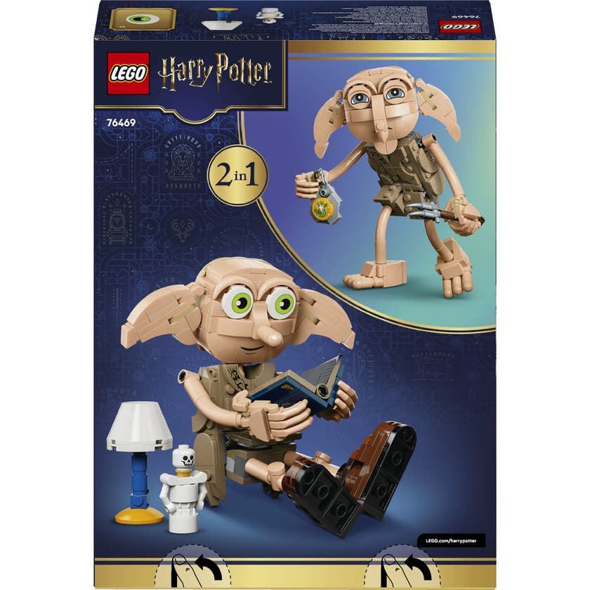 LEGO® Harry Potter™ Den fria husalfen Dobby™ Byggleksak 76469