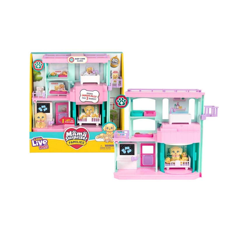 Little Live Pets, Mama Surprise Families Baby Care Clinic