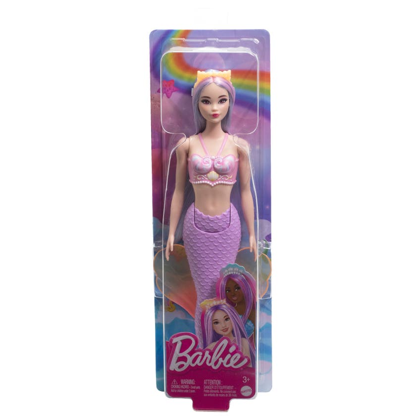 Barbie Core Mermaid 4 - Lila Hår