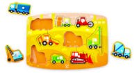 Hape Construction Peg Puzzle