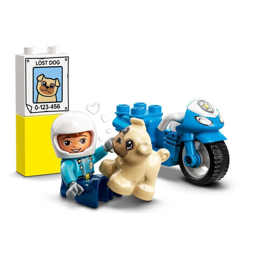 LEGO DUPLO Town 10967, Polismotorcykel