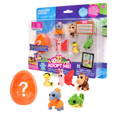 WEBBFYND Adopt Me, 6 Figure Pack, Tropical Time