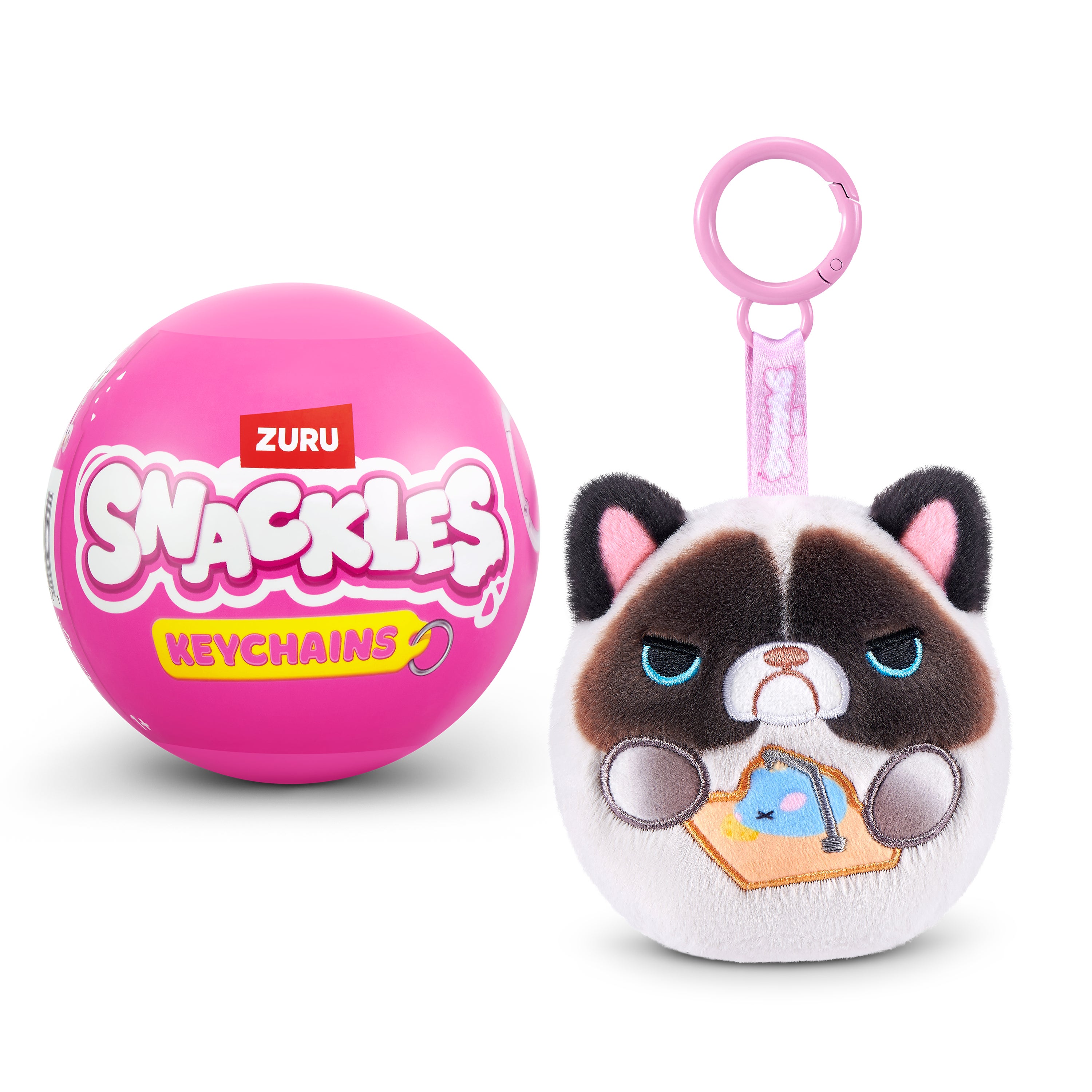 Snackles Keychains 8 cm gosedjur 