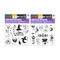 Halloween, Metallic Tattoos 2 Olika