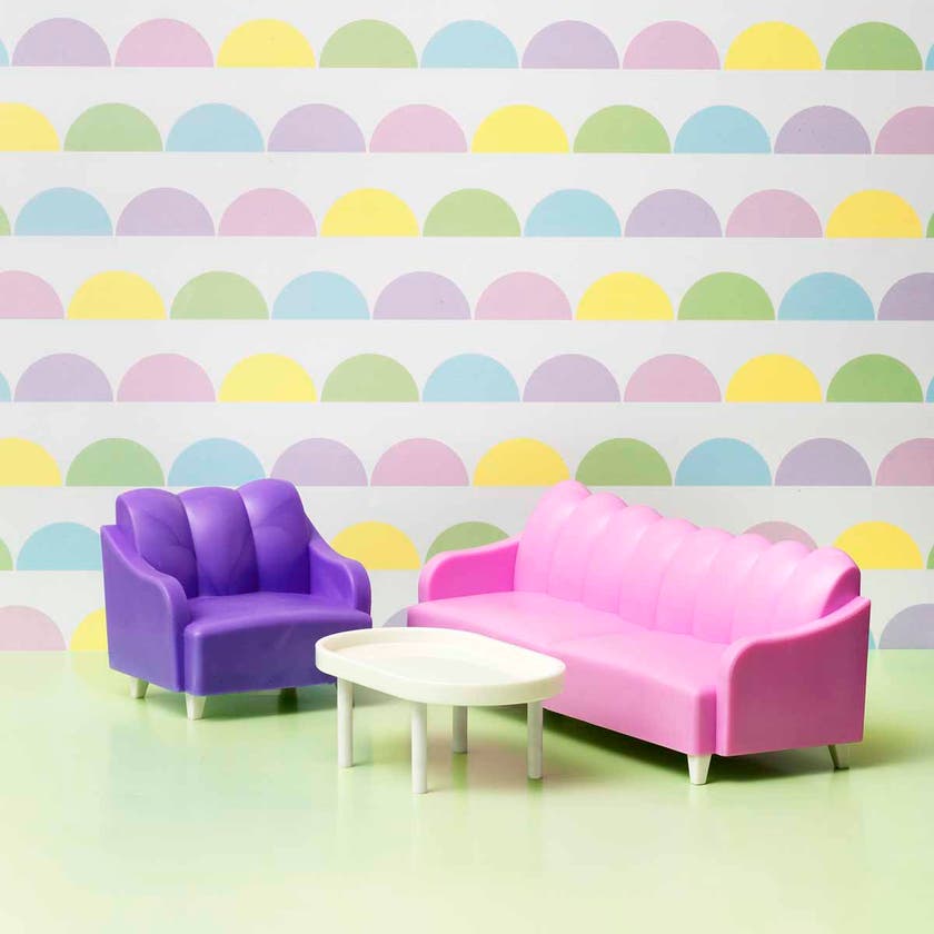 Lundby, Basic Vardagsrumsset